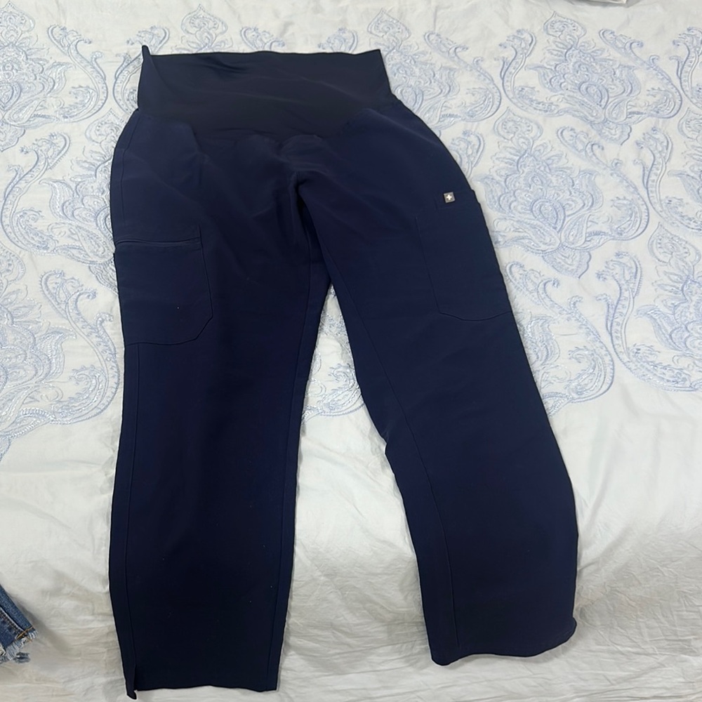 Figs Navy Blue Women's Scrub Pants